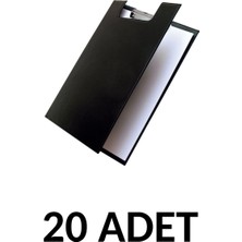Kraf 20 Adet A4 Kapaklı Sekreterlik Dosyası Siyah