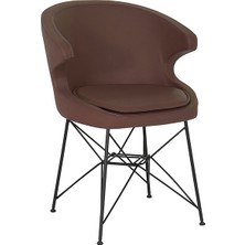 White Furniture Roma Poliüretan Sandalye