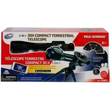 Sunman Tele-Science 3'ü 1 Arada 30MM Kompakt Karasal Teleskop