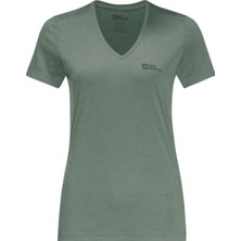 Jack Wolfskin Crosstrail Women Kadın Kahverengi Tişört