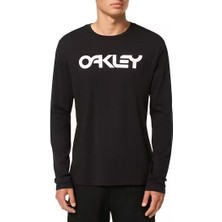 Oakley Mark Iı L/s Tee 2.0 Black/white L Erkek Outdoor T-Shirt