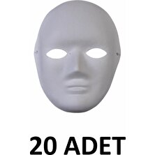 Südor 20 Adet Karton Maske Küçük Yüz