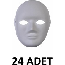 Südor 24 Adet Karton Maske Küçük Yüz