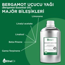 Etheloil Bergamot Uçucu Yağı - Etheloil - 5 kg - %100 Saf ve Doğal Uçucu Yağ - Üretici Firma, Yüksek Kalite - Bergamot Essential Oil - Citrus Bergamia Risso & Poit.