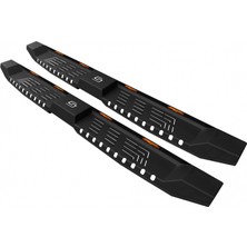 Modifiyecim Off Road Mitsubishi L200 4 Çelik Yan Basamak 195 cm Ledli V2 2006-2015
