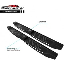 Modifiyecim Off Road Ford Ranger 3 Çelik Yan Basamak 205 cm V2 2012 Üzeri
