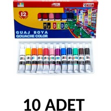 Südor 10 Adet My Dido  Guaj Boya Tüp 9 ml x 12 Renk