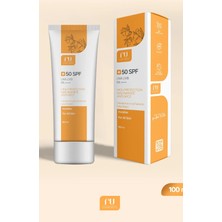 RU Cosmetic 50SPF Leke Karşıtı Nemlendiricili Yüksek Korumalı Nıacınamıde Tüm Ciltler İçin Güneş Kremi 100 ml RU8946