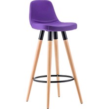 White Furniture Parker Küçük Bar Sandalyesi