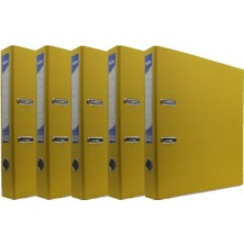 Noki Dar Plastik Klasör (56412-030) Sarı 5 Li Paket