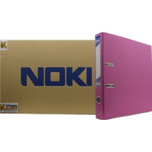 Noki Dar Plastik Klasör (56412-070) Pembe 25 Li Koli