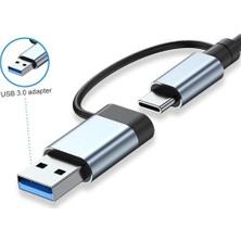 Comse 7 In 1 Usb/type-C To USB A+Usb C-Usb 2.0/3.0 Çevirici Adaptör Çok Portlu Çoklayıcı Ush Hub