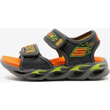 Skechers Thermo-Splash Büyük Erkek Çocuk Gri Işıklı Sandalet 400109L Cclm