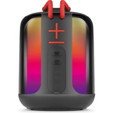 Hiqonic Taşınabilir Bluetooth Hoparlör Sese Duyarlı Rgb Işık 5W Güçlü Ses 1200MAH Pil Çoklu Bağlantı Desteği