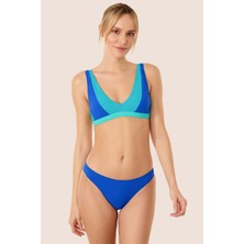Ayyıldız 3422 Saks Bikini Takımı