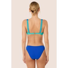 Ayyıldız 3422 Saks Bikini Takımı