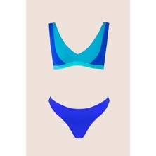 Ayyıldız 3422 Saks Bikini Takımı
