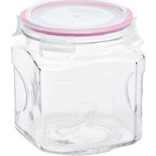 Es Dekor Glasslock Kare Cam Kavanoz 1500ml Mutfak Saklama Kabı