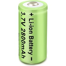 Profisher 16340 CR123A 2800MAH 3.7V Li-Ion Şarj Edilebilir Pil