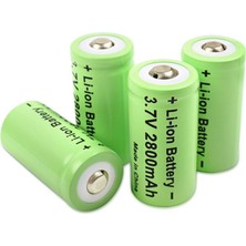 Profisher 16340 CR123A 2800MAH 3.7V Li-Ion Şarj Edilebilir Pil