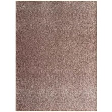 Carpettex Modern Düz Kırçıllı Rose Beyaz Halı Kaymaz Taban Yıkanabilir