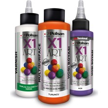 Polisan X1 Art Multisurface Hobi Boyası Beyaz 120 ml