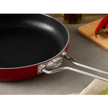 English Home Excellence Alüminyum Non-Stick Tava 26 cm Kırmızı