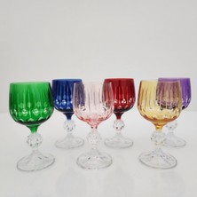 Bohemia Leonarte Casa Menşeli Bohemia Estan 150ml Kristal 6'Lı Bardak Kadeh Takımı
