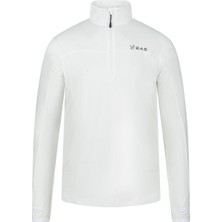 2AS Kolima Yarım Fermuarlı Sweatshirt Beyaz