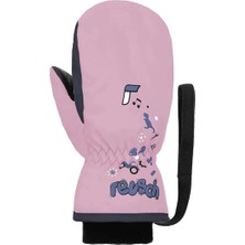 Reusch Mitten Çocuk Pembe Kayak Eldiveni