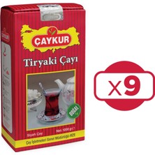 Çaykur Tiryaki Çayı 1000 G x 9 Adet