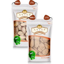 Antep Çarşı Pazar Antep Fıstığı 250 gr - Kavrulmuş Yerli Badem 250 gr