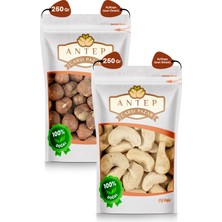 Antep Çarşı Pazar Çiğ Kaju 250 gr - Çiğ Fındık 250 gr