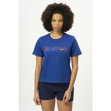 Benetton BNT-W20382-23Y Kadın T-Shirt
