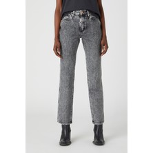 Wrangler Wild West Straight %100 Pamuk Yüksek Bel Jean Pantolon