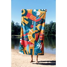 Essential Towel Mikrofiber Teknolojisi ile Üretilen Hafif ve Kum Tutmayan Plaj Havlusu – 75 x 130 – 90 x 150 cm