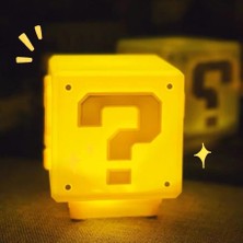 Semgears Kwyanée USB Şarj LED Soru Işareti Gece Lambası - Sarı (Yurt Dışından)