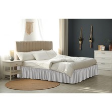 Karsu Home Karsuhome Baza Fırfırı / Baza Eteği Çift Kişilik