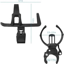 VShop Çok Amaçlı Dönebilen Bisiklet Şişesi Kafesi (Yurt Dışından)