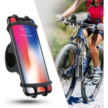 VShop Floveme YXF144314 Universal Bicycle Phone Holder Siyah (Yurt Dışından)