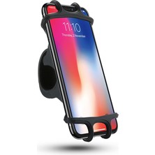 VShop Floveme YXF144314 Universal Bicycle Phone Holder Siyah (Yurt Dışından)