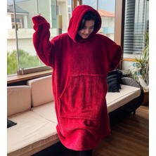 Harika Peluş Fabrikası Welsoft Peluş Polar Giyilebilir Battaniye Pijama