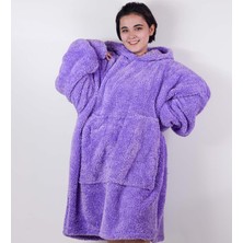 Harika Peluş Fabrikası Welsoft Peluş Polar Giyilebilir Battaniye Pijama