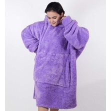 Harika Peluş Fabrikası Welsoft Peluş Polar Giyilebilir Battaniye Pijama