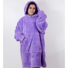 Harika Peluş Fabrikası Welsoft Peluş Polar Giyilebilir Battaniye Pijama