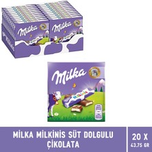 Milka Milkinis Süt Dolgulu Çikolata 43 gr - 20 Adet