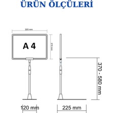 İstanbul Manken 10 Adet Kırmızı A4 Ayaklı Etiketlik Sepet Etiketi Çerçeveli Etiketlik Eşek Askılık Etiketi