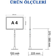 İstanbul Manken 5 Adet Kırmızı Beyaz A4 Ayaklı Etiketlik Sepet Etiketi Çerçeveli Etiketlik Eşek Askılık Etiketi