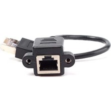 Alfais 4932 RJ45 Cat5 Cat6 Dişi Erkek Çevirici Koruyucu Adaptör