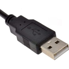 Alfais 4224 USB Dişi Erkek Uzatma Kablosu 1.5 Metre, Siyah